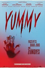 Annick Christiaens, Clara Cleymans, Noureddine Farihi, Eric Godon, Benjamin Ramon, Maaike Neuville, Joshua Rubin, Tom Audenaert, Bart Hollanders, Taeke Nicolaï, and Dimitri 'Vegas' Thivaios in Yummy (2019)