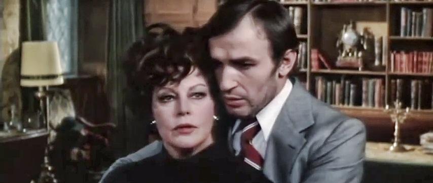 Ava Gardner and Bekim Fehmiu in The Executioner (1975)