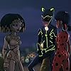 Bryce Papenbrook, Kimberly Woods, and Cristina Valenzuela in Miraculous World: New York, United Heroez (2020)