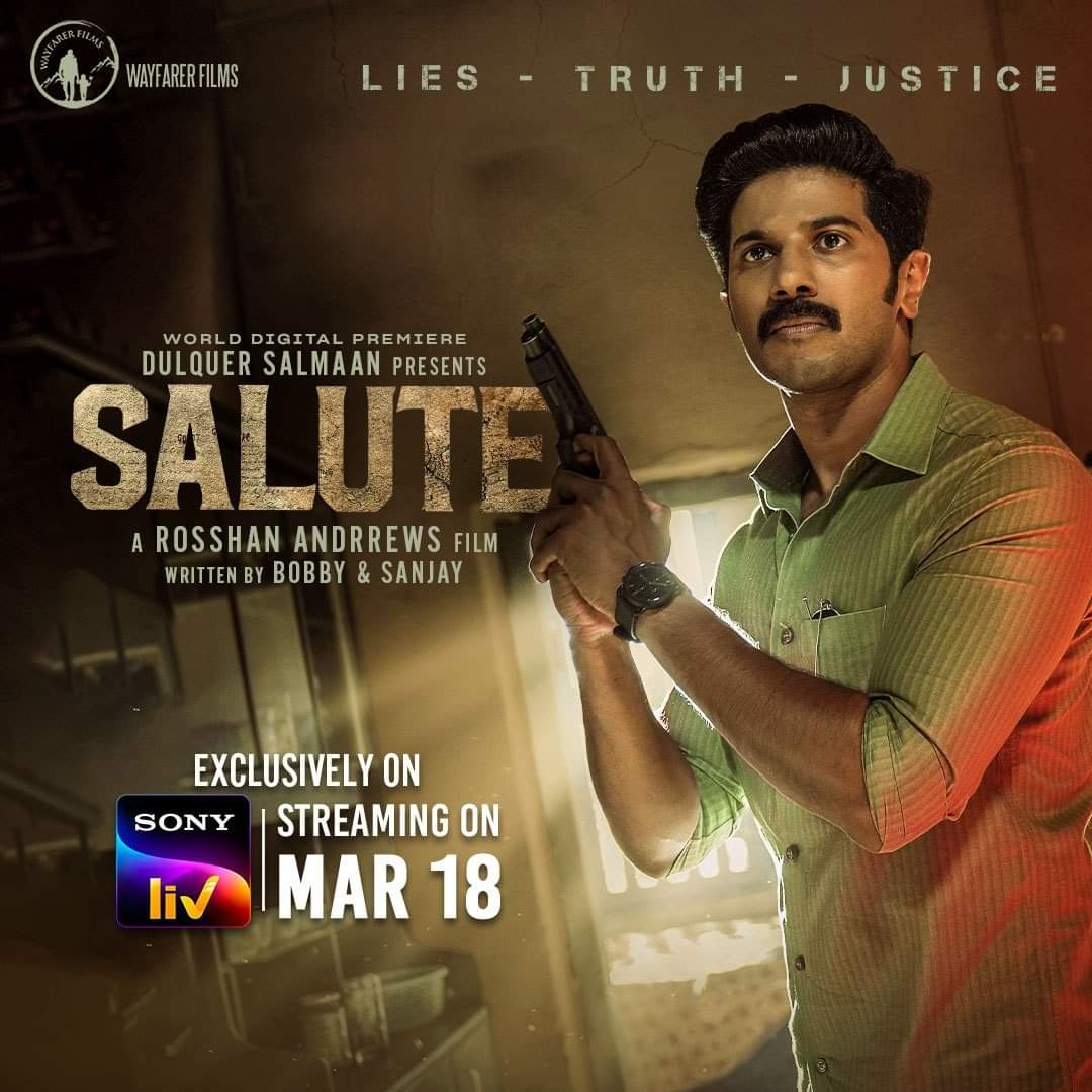 Dulquer Salmaan in Salute (2022)