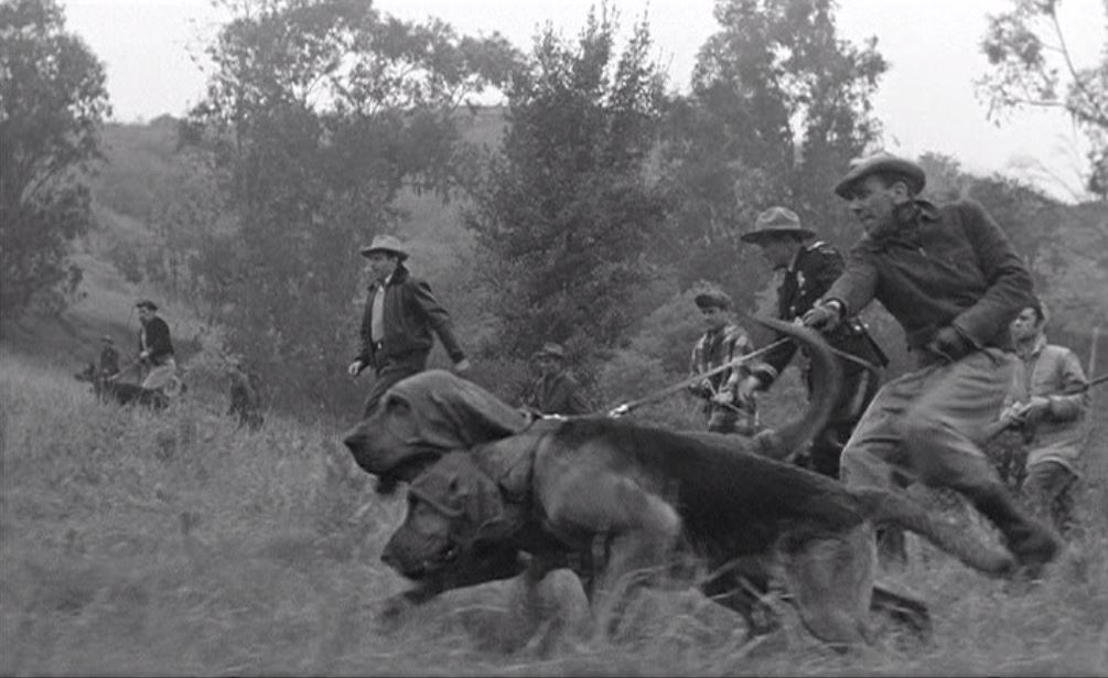 Theodore Bikel, Whit Bissell, King Donovan, and Charles McGraw in The Defiant Ones (1958)