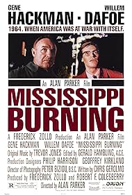 Willem Dafoe and Gene Hackman in Mississippi Burning (1988)