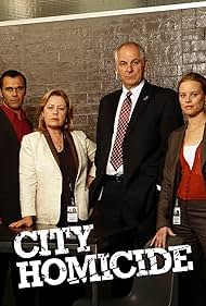 Shane Bourne, Nadine Garner, Noni Hazlehurst, and Aaron Pedersen in City Homicide (2006)