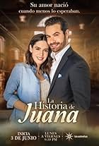 Brandon Peniche and Camila Valero in La historia de Juana (2024)