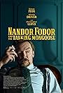 Minnie Driver, Christopher Lloyd, Sara Deane, Simon Pegg, Robert Paschall Jr., Karl Hall, Adam Sigal, Dominic Burns, Bill Prokopow, Sasha Yelaun, and Jack Christian in Nandor Fodor and the Talking Mongoose (2023)