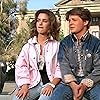 Michael J. Fox and Claudia Wells in Back to the Future (1985)