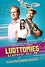 Kari Ketonen, Maria Ylipää, and Antti Luusuaniemi in Luottomies-elokuva: All In (2024)