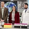 Wil Wheaton, Mayim Bialik, and Jim Parsons in The Big Bang Theory (2007)