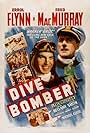 Errol Flynn, Fred MacMurray, and Alexis Smith in Dive Bomber (1941)