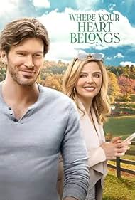 Christopher Russell and Jen Lilley in Where Your Heart Belongs (2022)