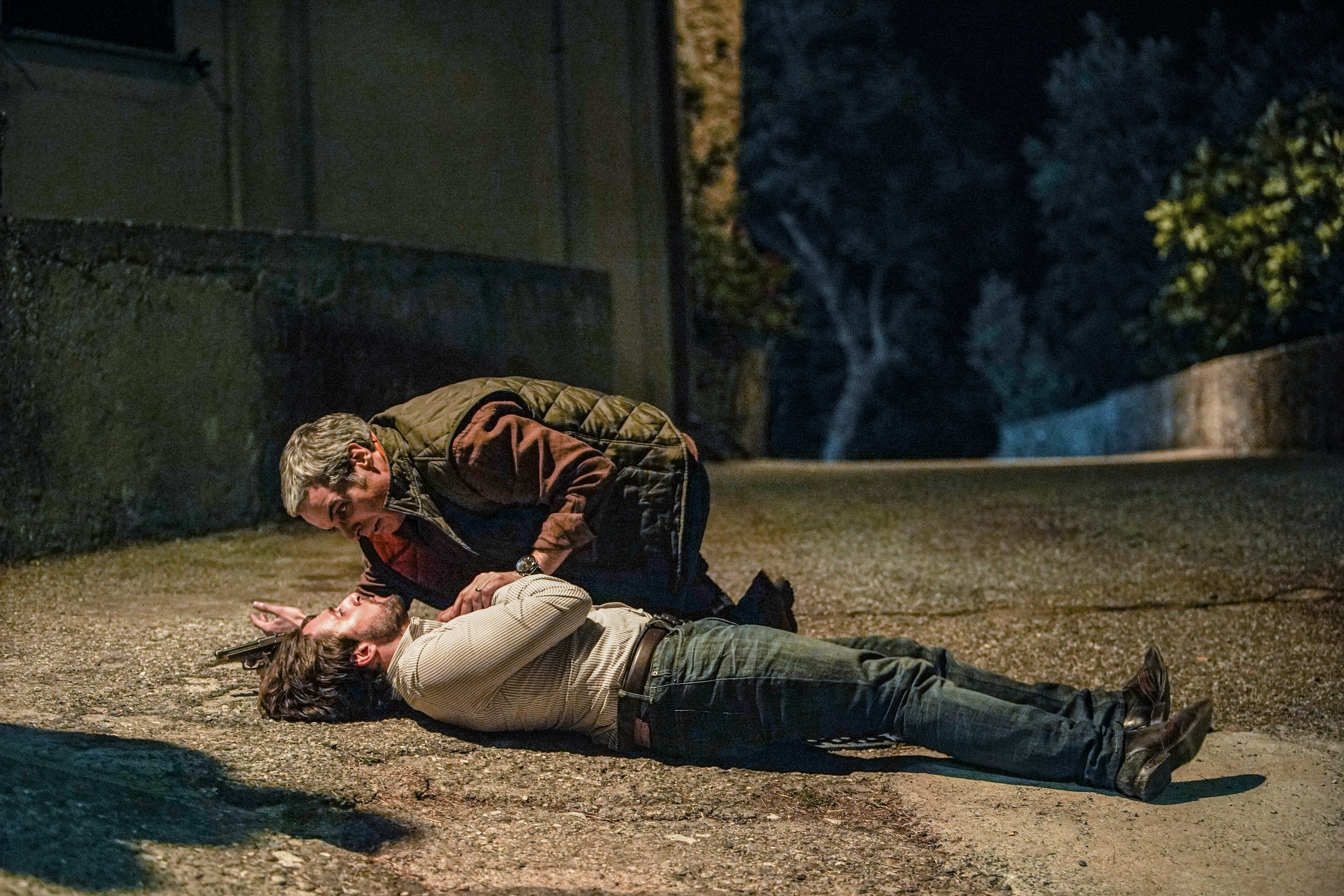 Francesco Colella and Giuseppe De Domenico in ZeroZeroZero (2019)