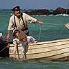 Elva Josephson, Glenn Kohan, and Leo McKern in The Blue Lagoon (1980)