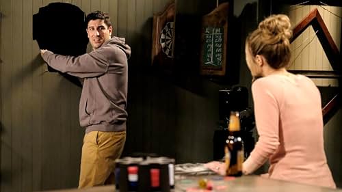 Jason Biggs and Maggie Lawson in Outmatched (2020)