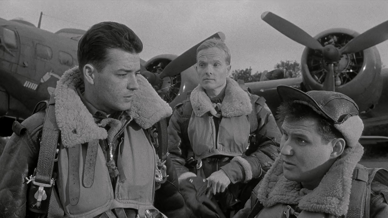 Tom Busby, Robert Easton, and Al Waxman in The War Lover (1962)