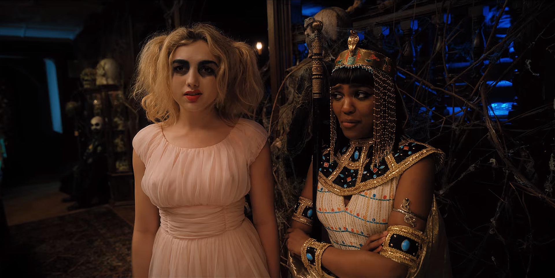 China Anne McClain and Peyton List in Hubie Halloween (2020)