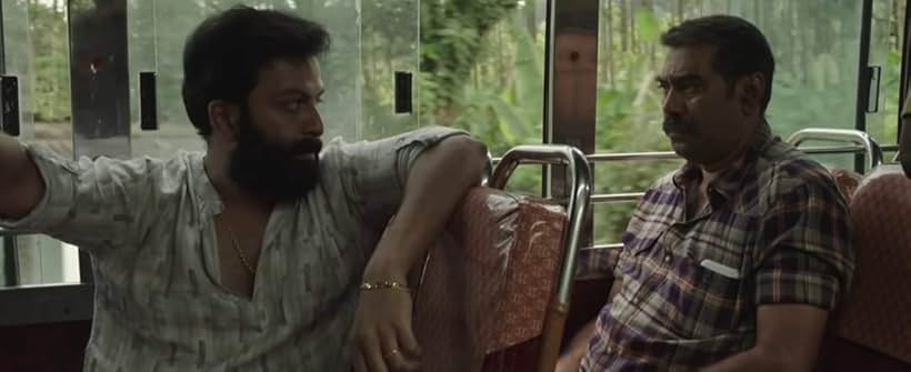 Biju Menon and Prithviraj Sukumaran in Ayyappanum Koshiyum (2020)