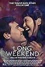 Finn Wittrock and Zoë Chao in Long Weekend (2021)