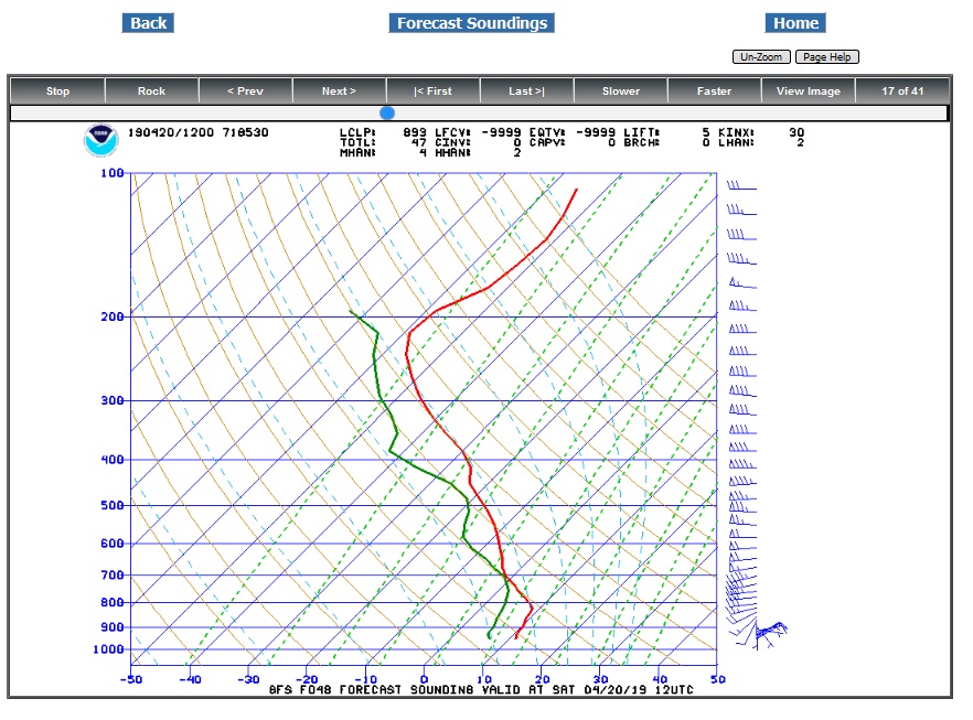 Forecast Soundings Animation