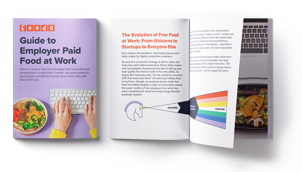 2022 Guide to Employer Paid Food at Work - Covershot