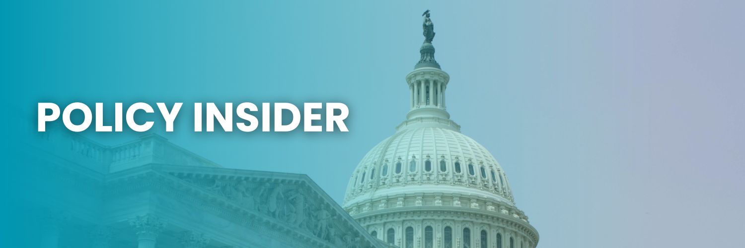 Policy Insider with image of Capitol Hill