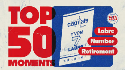 Capitals Top 50 Moments | Labre Number Retirement