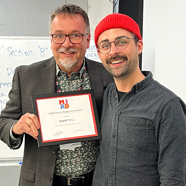 MIAD Values Recognition Award: Grant Gill