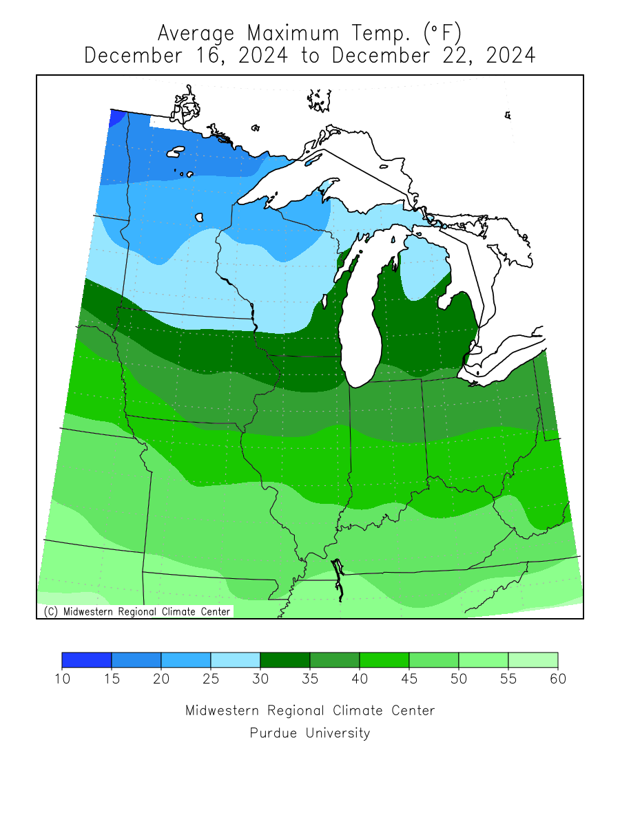 Last 7 Days, Avg Max Temp