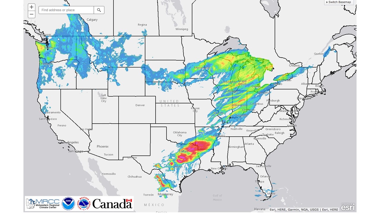 Bi-National Precipitation Tool