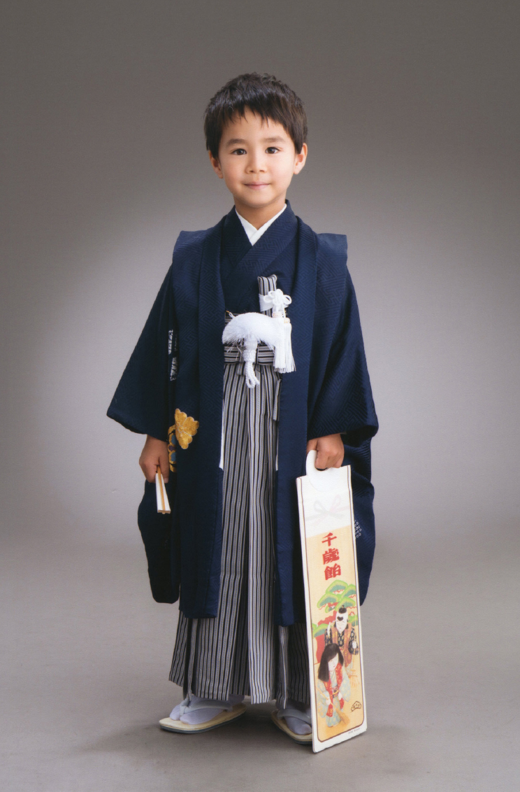 FIGURE 1. Nakai Tomochika dressed in hakama for the celebration of his fifth sai on 15 November 2015. Photo courtesy of Nakai Maki.