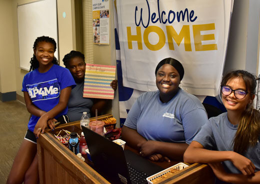 student attendants in dorm