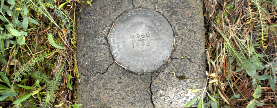 NOAA bench mark