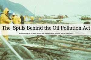 screenshot of story map showing Exxon Valdez responders