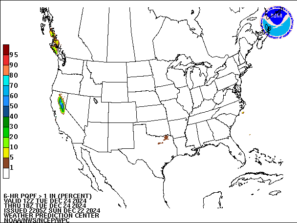 6-Hour PQPF valid 18Z December 24, 2024