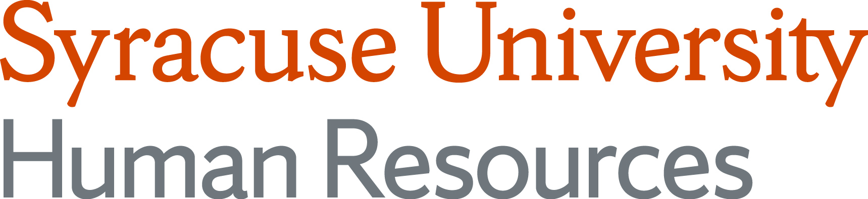 Syracuse University Human Resources Logo