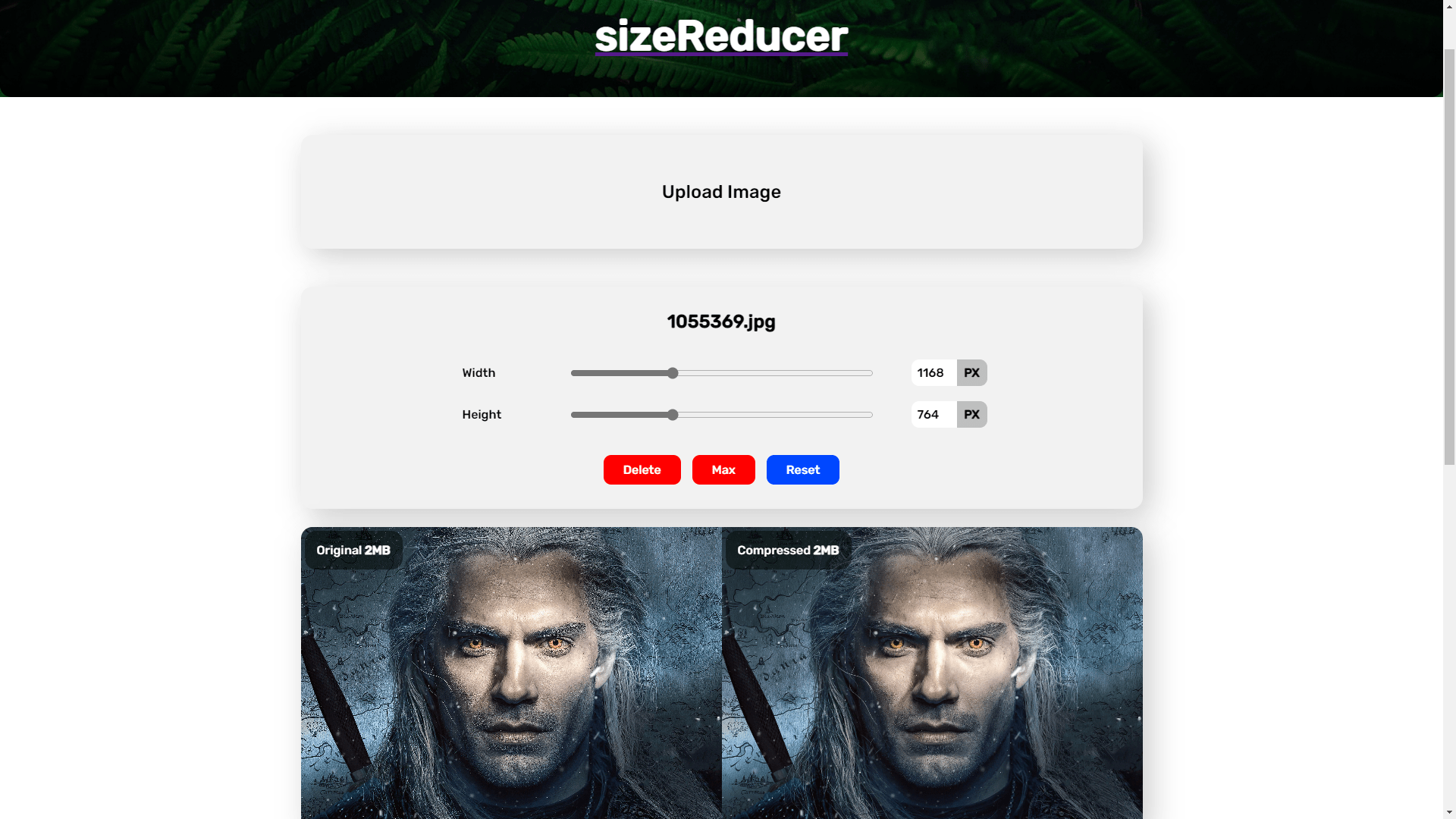 sizeReducer