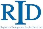 Registry of Interpreters for the Deaf, Inc. Logo