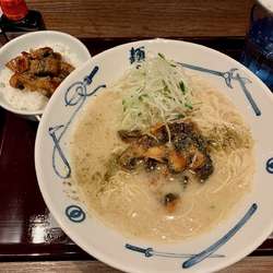 【限定】鰻ら〜麺（きざみ鰻丼付き）