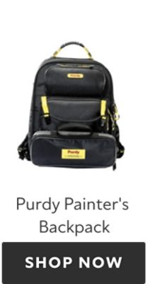 Purdy Painter's Backpack. Shop now.