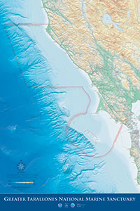 Gulf of the Farallones map