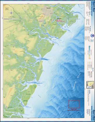 Gray's Reef map