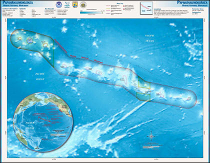 Papahanaumokuakea map