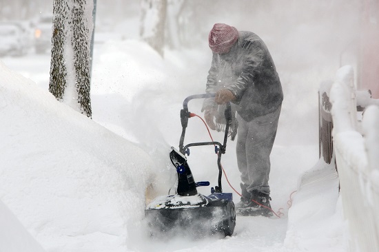 Snow in Buffalo NY