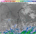 Satélite GOES Este Tope de Nubes Noreste de México