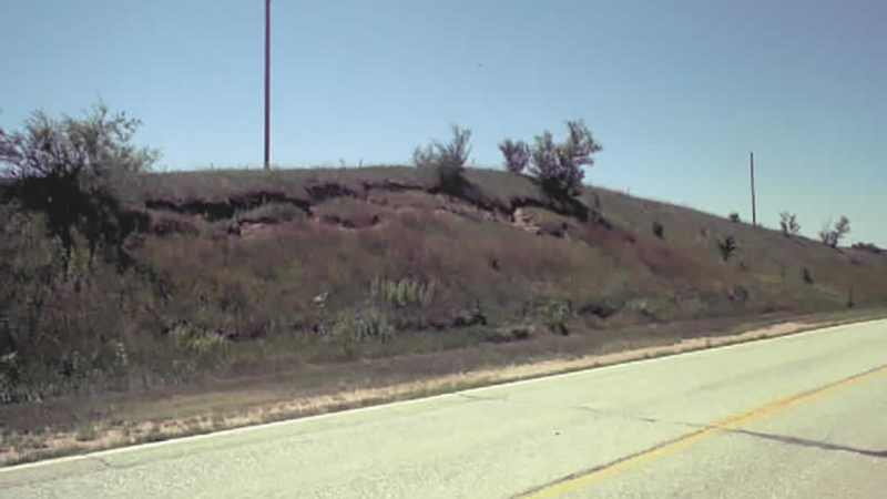 Landslide in Butler County