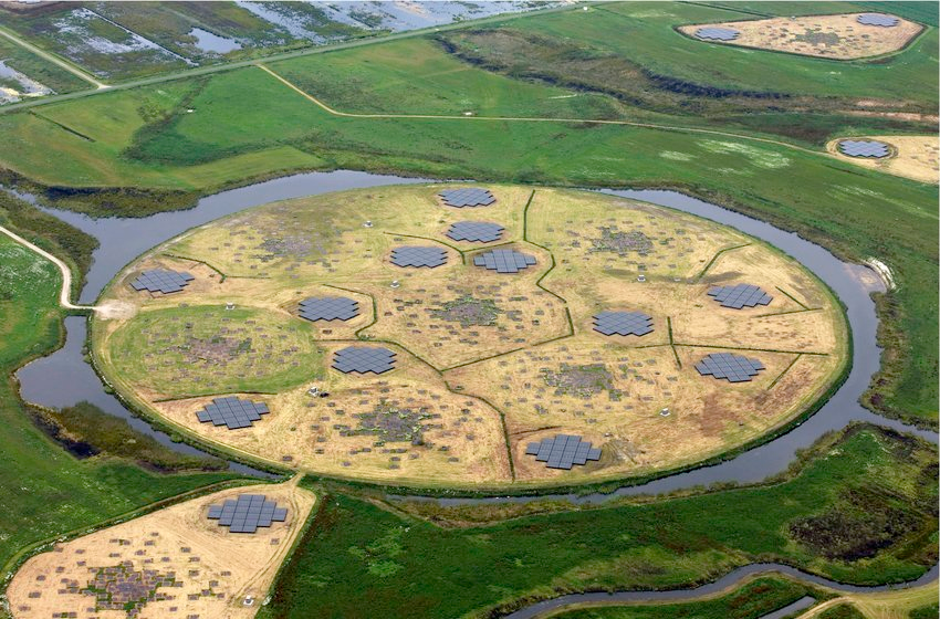 Figure 1 LOFAR core in Exloo (the Netherlands)