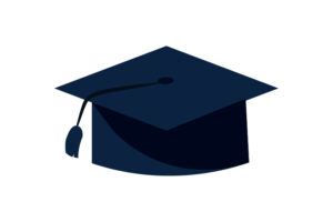 UTM grad cap icon