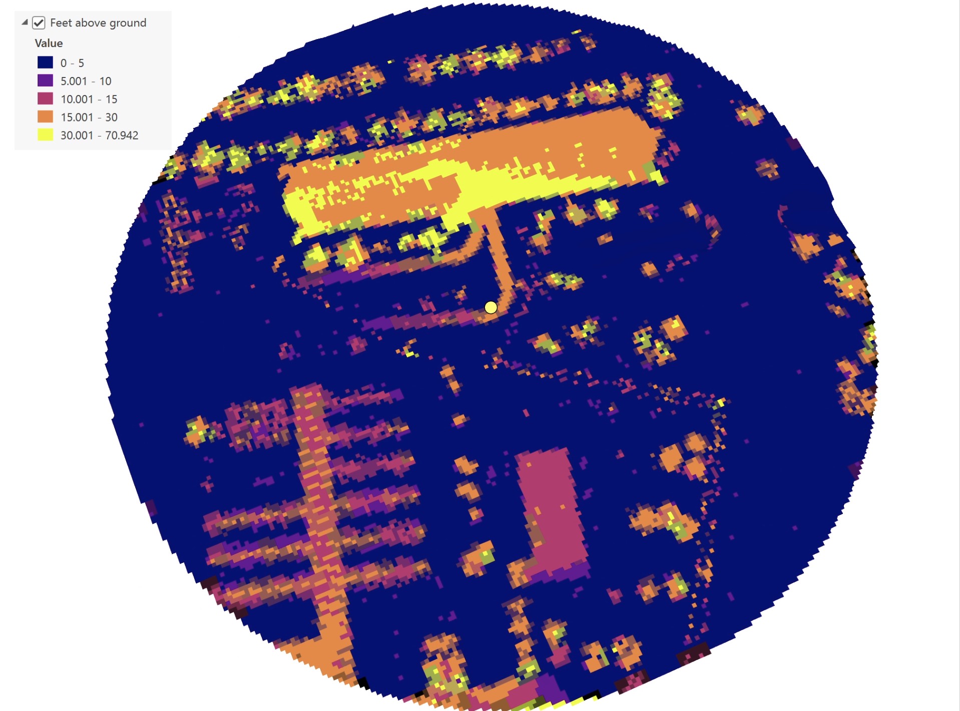 Figure 24: DSM minus DEM