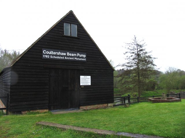 File:Beam Pump at Coultershaw - geograph.org.uk - 4395.jpg