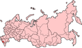 Kabardino-Balkaria on the old map of Russia