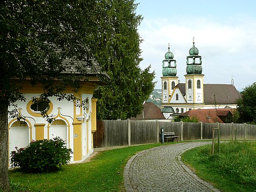 Passau south of Inn